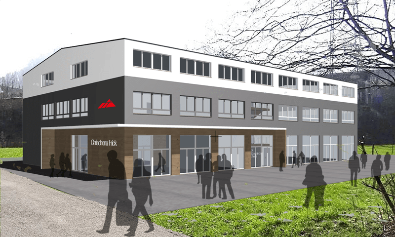 Gemeinde-pimpen Neue Fassade für Chrischona Frick, CH