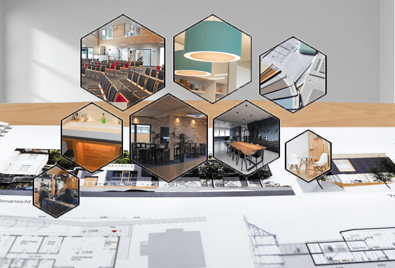 Innengestaltung Gemeindezentrum